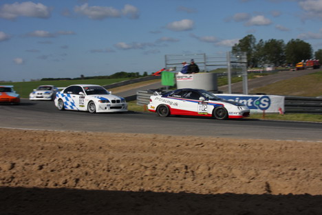 Honda Integra’en og Jakob Borum befandt sig godt på Ring Djursland.